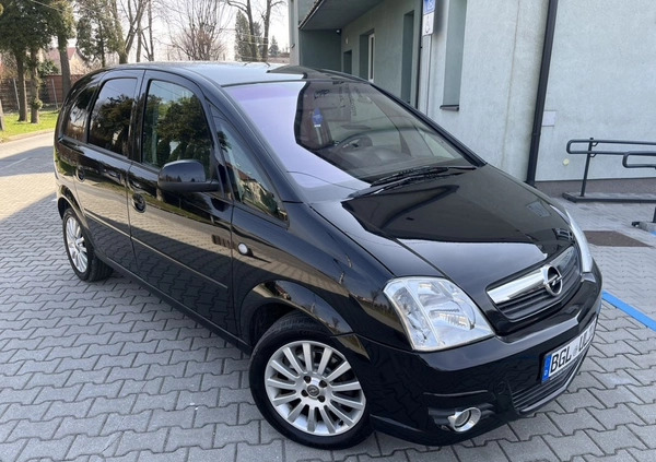 Opel Meriva cena 13900 przebieg: 195000, rok produkcji 2006 z Bieruń małe 232